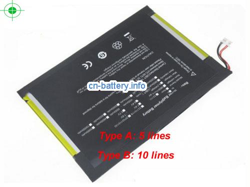 7.6V JUMPER EZPAD 6 PRO Battery 3500mAh