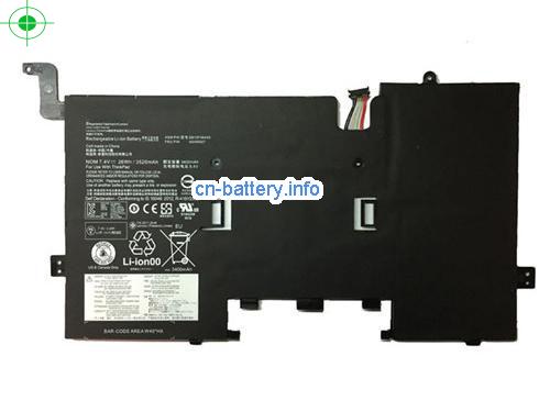 7.4V LENOVO SB10F46445 电池 3250mAh, 26Wh 