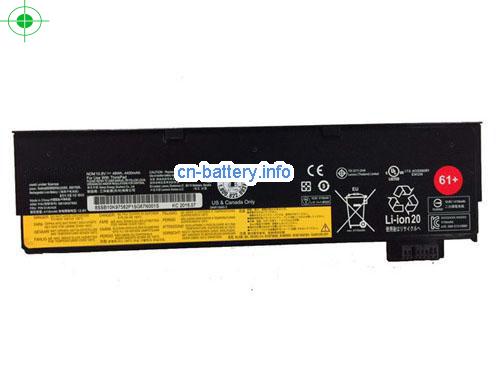 10.8V LENOVO 01AV428 电池 4400mAh, 48Wh 