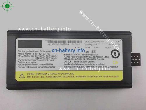 10.8V LENOVO 121001787 电池 9930mAh, 108Wh 