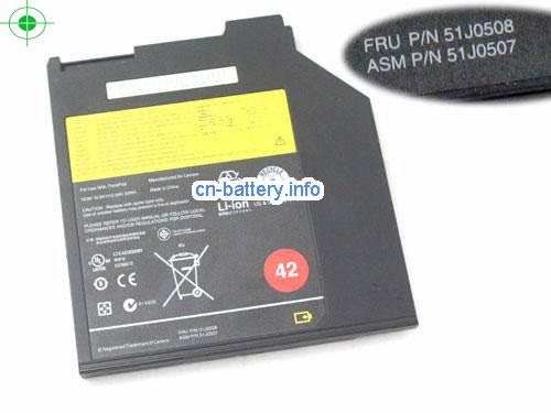 Ultrabay 51j0508 51j0507 替代 电池  Lenovo Thinkpad R400 R500 T61 T60p T400 T400s T500 51j0508 