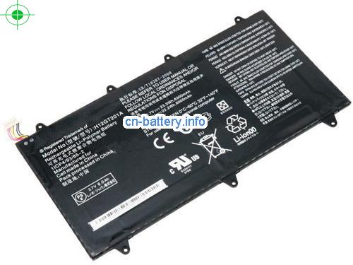 3.7V LENOVO H12GT201A 电池 6000mAh, 23Wh 