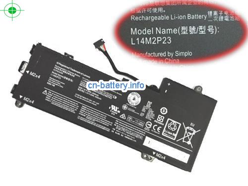 7.4V LENOVO L14M2P24 电池 4050mAh, 30Wh 