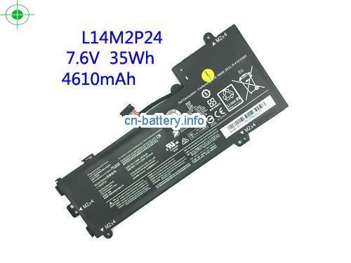 7.6V LENOVO L14S2P22 电池 4610mAh, 35Wh 