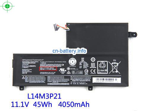 11.1V LENOVO 5B10K10180 电池 4050mAh, 45Wh 