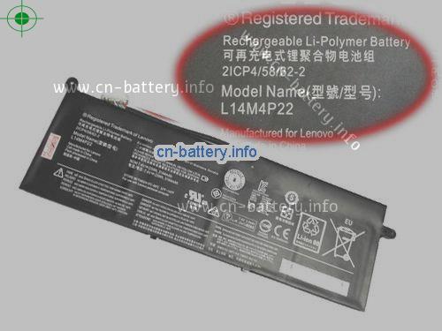 7.4V LENOVO L14M4P22 电池 3144mAh, 23Wh 