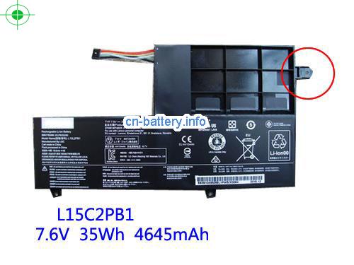 7.6V LENOVO YOGA 520-14IKB(80X8/81C8/80YM) Battery 4610mAh