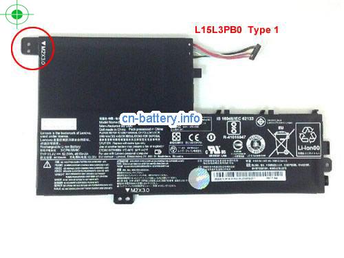 11.4V LENOVO 5B10Q39201 电池 4610mAh, 53Wh 