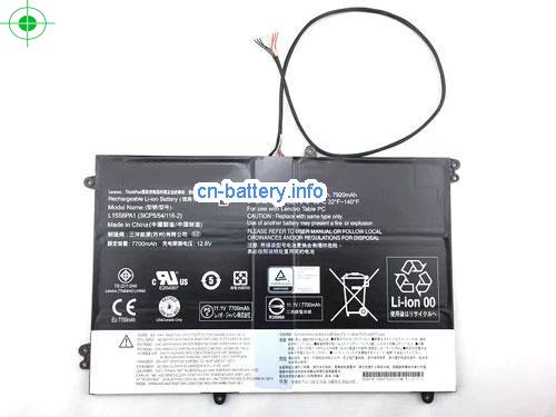 11.1V LENOVO 3ICP554116-2 电池 7920mAh, 88Wh 