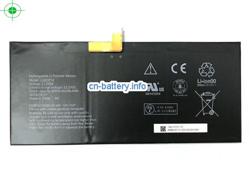 11.5V LENOVO L16D3P32 电池 4050mAh, 46.4Wh 