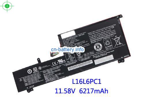 11.58V LENOVO L16L6PC1 电池 6217mAh, 72Wh 