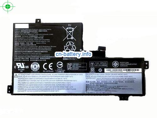 11.4V LENOVO 5B10Q38232 电池 3690mAh, 42Wh 