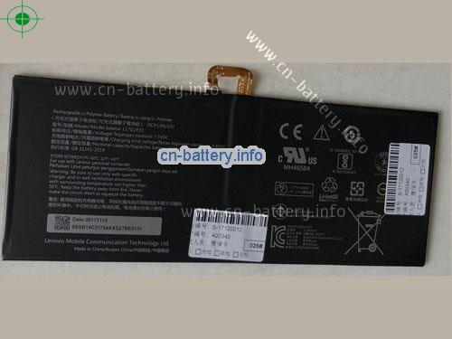 7.7V LENOVO L17D2P31 电池 4650mAh, 35.8Wh 