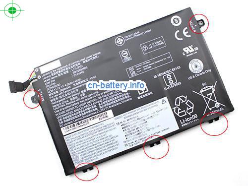 11.1V LENOVO L17M3P54 电池 3880mAh, 45Wh , 4.05Ah