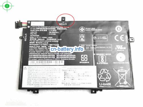 11.1V LENOVO SB10K97612 电池 4050mAh, 45Wh 