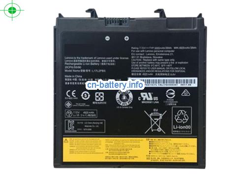 7.68V LENOVO 2ICP6/54/96 电池 4950mAh, 39Wh 