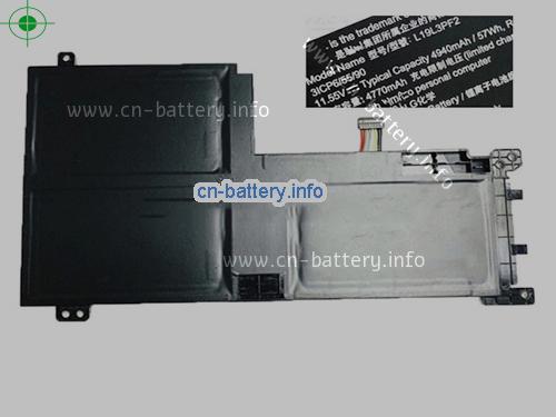 11.55V LENOVO SB10W86961 电池 4940mAh, 57Wh 