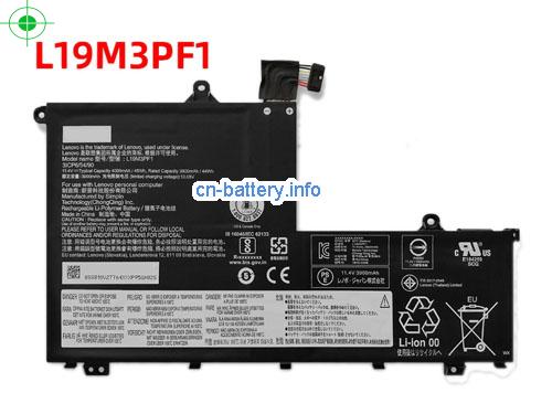 11.4V LENOVO L19M3PF1 电池 4000mAh, 45Wh 