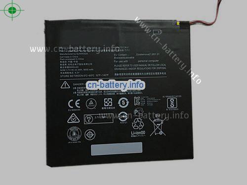 3.7V LENOVO MIIX 310-10ICR (80SG005QHH) Battery 9000mAh