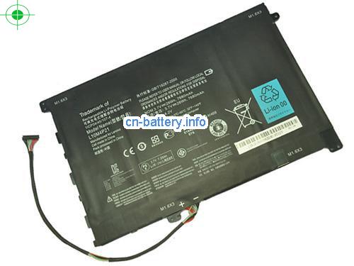 3.7V LENOVO L10M4P21 电池 7680mAh, 28Wh 