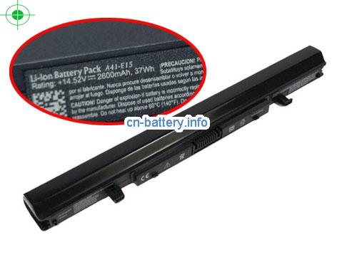 14.52V MAIMAI A41-E15 电池 2600mAh, 37Wh 