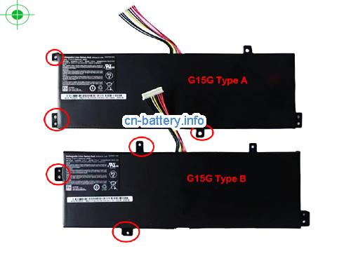 11.4V THUNDEROBOT G15-K15F 电池 5300mAh, 60Wh 