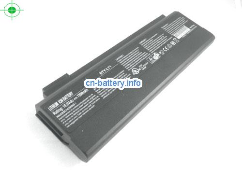 10.8V MSI S9N0182200-G43 电池 7200mAh