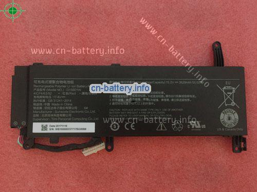 15.2V XIAOMI GAMING LAPTOP 7300HQ 1050TI Battery 3620mAh