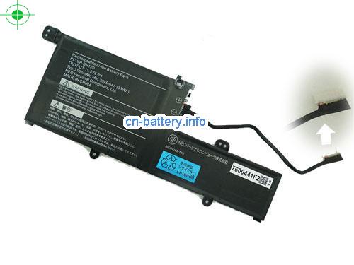 11.52V NEC PC-VP-BP120 电池 3166mAh, 33Wh 