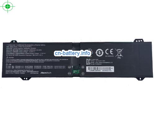 15.48V MECHREVO PHID1-00-18-4S1P-1 电池 6450mAh, 99.8Wh 