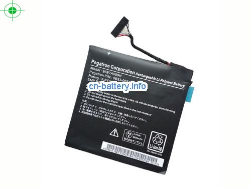 3.8V OTHER 96BTA009H 电池 4800mAh, 18Wh 