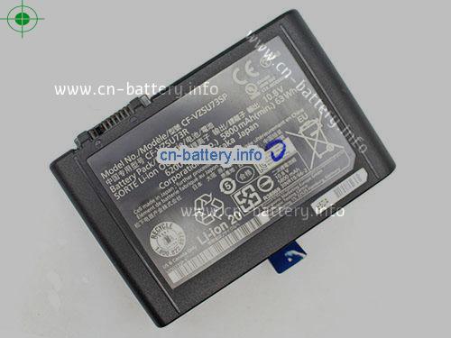 10.8V PANASONIC CF-VZSU73R 电池 5800mAh, 63Wh 