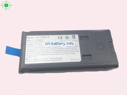 11.1V PANASONIC CF-VZSU18AW 电池 6600mAh