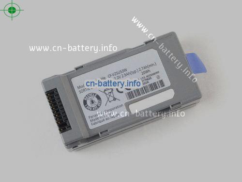 7.2V PANASONIC TOUGHBOOK CF-U1 Battery 2900mAh