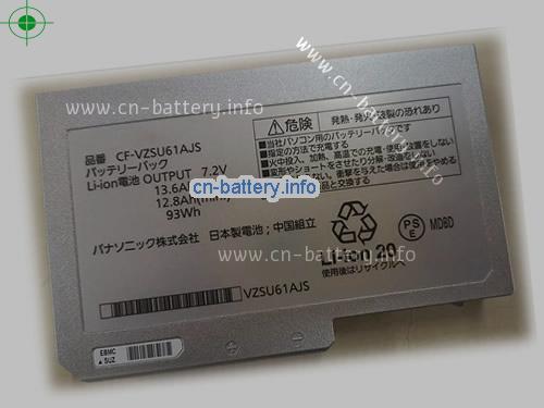 7.2V PANASONIC TOUGHBOOK S10 Battery 12917mAh