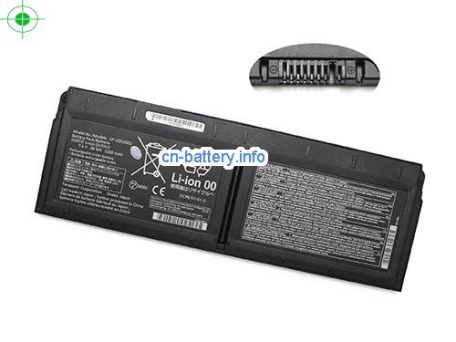 7.6V PANASONIC CF-VZSU1NJS 电池 5200mAh, 40Wh 