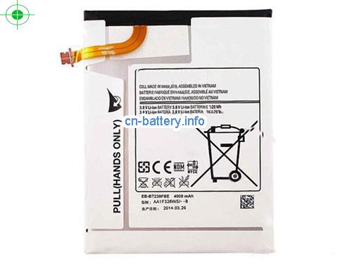 3.8V SAMSUNG EBBT230FBE 电池 4000mAh, 15Wh 