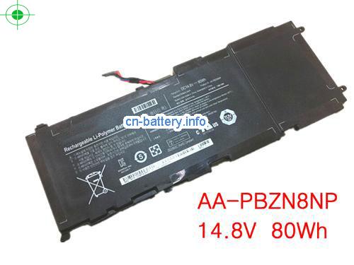 14.8V SAMSUNG AA-PBZN8NP 电池 80Wh