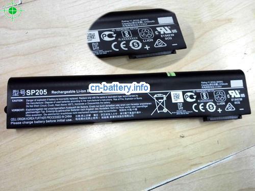 11.34V SMP 3ICR19/65-2 电池 5700mAh, 64Wh 