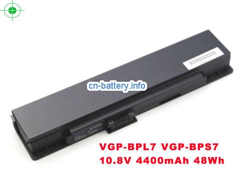 10.8V SONY VAIO VGN-G1AAPSA Battery 4400mAh