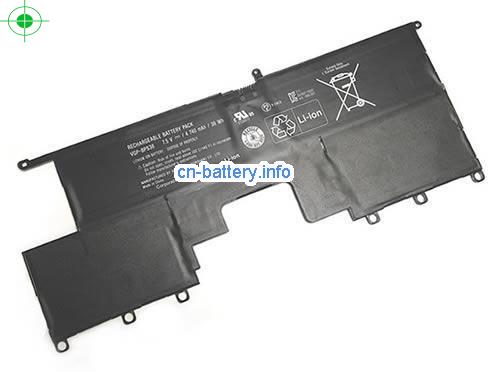 7.5V SONY VGP-BPS38 电池 4740mAh, 36Wh 