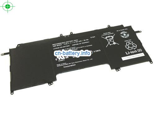 11.25V SONY BPS41 电池 3140mAh, 36Wh 