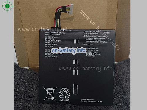 7.6V SONY VJ8BPS55 电池 3140mAh, 24Wh 