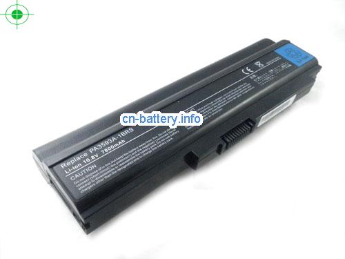 10.8V TOSHIBA SATELLITE U300-13U Battery 7800mAh