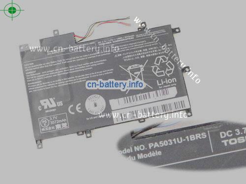 3.7V TOSHIBA PA5031U 电池 3572mAh, 14Wh 