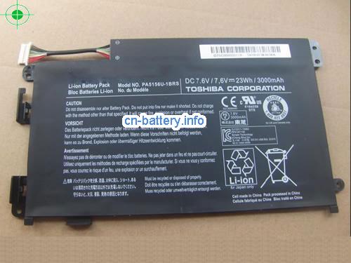 7.6V TOSHIBA SATELLITE W30DT-A100 Battery 3000mAh