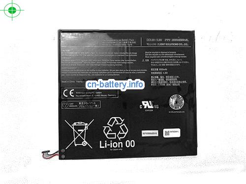 3.8V TOSHIBA DYNAPAD WT12PE Battery 6500mAh