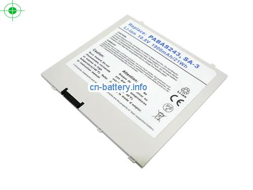 10.8V TOSHIBA TABLET PC WT310/C Battery 1900mAh