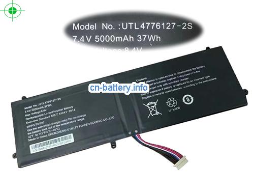 原厂 Utl Utl4776127-2s 电池  Smartbook 141 C2 系列 7.4v 5000mah 37wh 