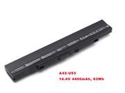 原厂 ASUS A31U53 笔记本电脑电池 Li-ion 14.4V 4400mAh, 63Wh 